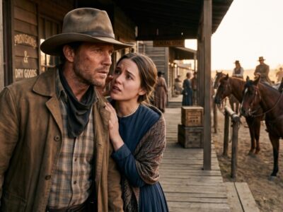 “Please Pretend You Know Me,” She Whispered. The Rancher Saw the Men Searching for Her
