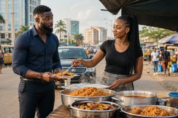 She Was Just a Beautiful Food Vendor… Until a Rich Businessman Set His Eyes on Her! And This Happene