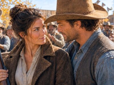 THE COWGIRL OUTSHOT EVERY MAN AT THE FALL CONTEST — THE COWBOY WATCHING FELL FOR HER ON THE SPOT 