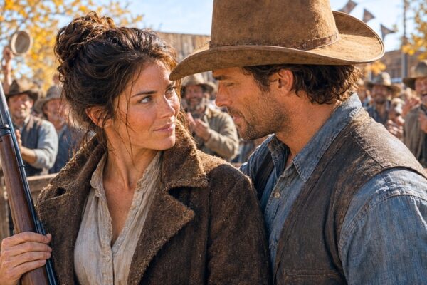 THE COWGIRL OUTSHOT EVERY MAN AT THE FALL CONTEST — THE COWBOY WATCHING FELL FOR HER ON THE SPOT 