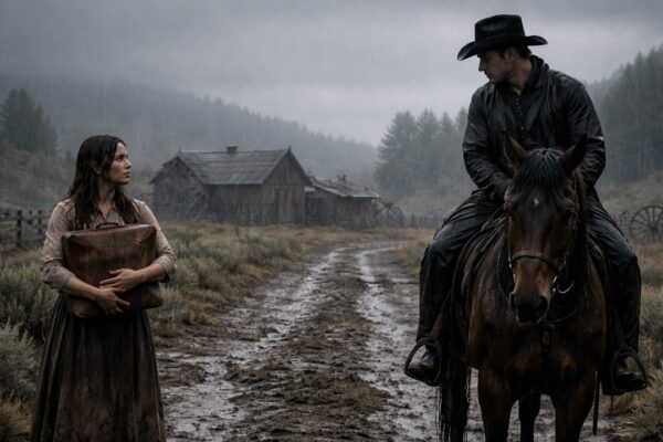 Lone Cowboy Found an Abandoned Mail-Order Bride in the Storm — Not Knowing Love Was All She Had Left 