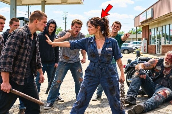 They Laughed at the Girl Mechanic — 8 Seconds Later, Hells Angels Called Her a Legend
