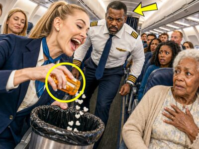 Attendant Laughed After Throwing Out Old Black Woman’s Pills—Until Her Son Grounds the Entire Flight 