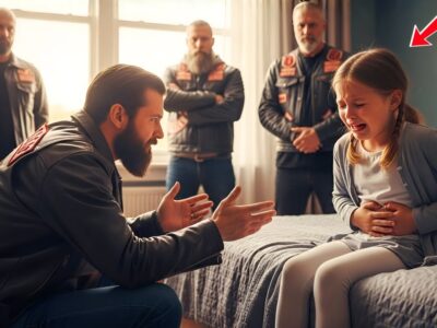 She Calls “My Belly Is Moving” to Bikers By Mistake—What Hells Angels Found Shocked Everyone