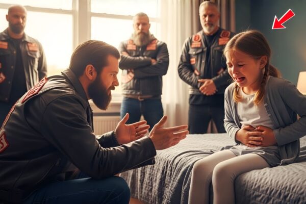 She Calls “My Belly Is Moving” to Bikers By Mistake—What Hells Angels Found Shocked Everyone