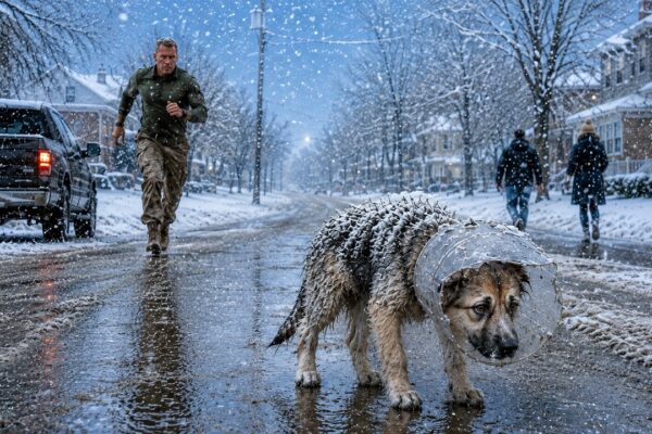 No One Stopped for the Puppy in the Snow Until a Navy SEAL Saw Her