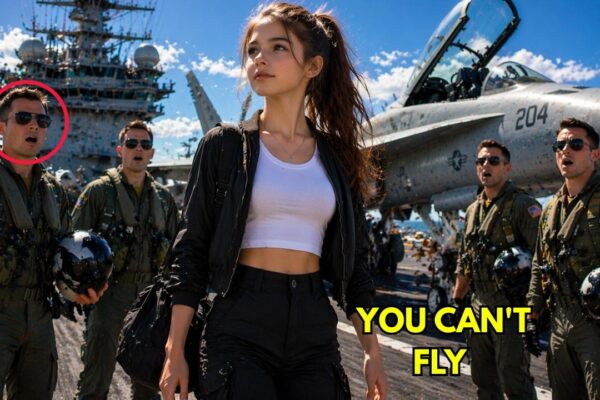 Too Young to Fly, They Scoffed — Then F-18 Pilots Called Her Commander