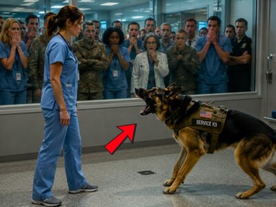 They Left the Nurse Alone with an Aggressive Service K9—What Happened Next Left Everyone Speechless