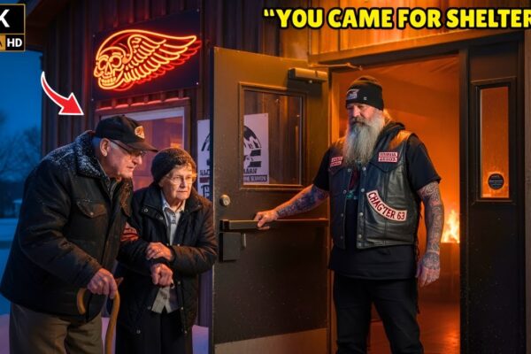 “We Can’t Walk Anymore, Can We Stay One Night?” Old Couple Said–What Hells Angels Did is Speechless 