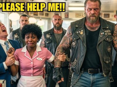 Bikers Confronts Rich Man Harassing A Black Waitress — Unaware She’s a Billionaire’s Daughter