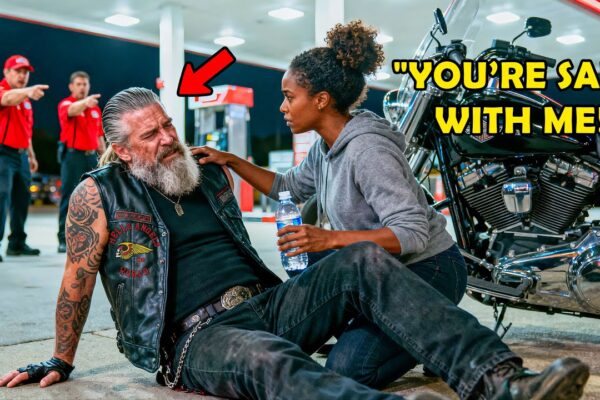Black Girl Spends Her Last $8 Helping a Hell’s Angel, The Next Day, 100 Bikers Show Up at Her Door