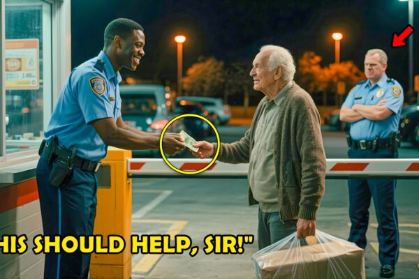 Black Security Guard Pays the Parking Fee for an Old Man, Not Knowing He’s a Billionaire 