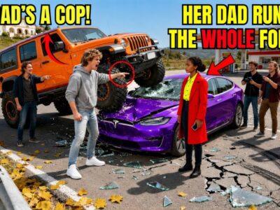 Cop’s Son Hits Black Girl’s Car, Screams “My Dad’s a Cop” — Then, Unaware Her Dad Runs the Whole Force