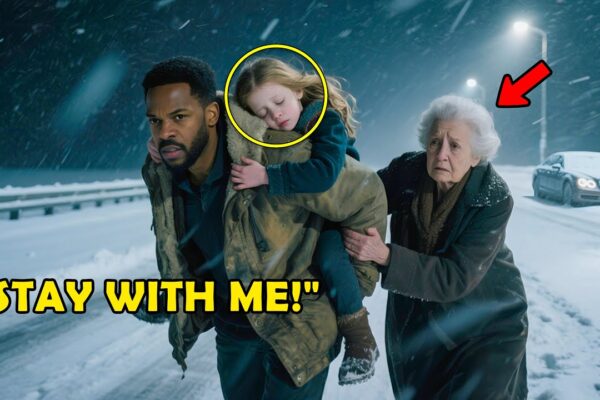 Black Man Helps a Stranger Through a Brutal Snowy Night, The Next Morning, His Life Changes Forever