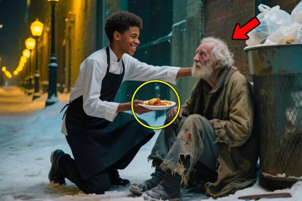 Struggling Black Teen Helps an Old Man on a Cold Night, Days Later, a Millionaire Knocks on His Door