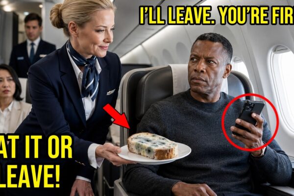 Crew Served Black CEO Moldy Food—Minutes Later,, Black CEO Fired the Entire Cabin Crew