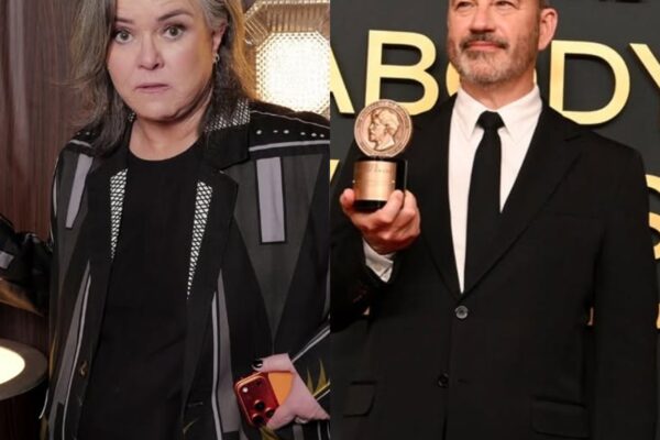 “I COULDN’T HAVE DONE IT WITHOUT YOU, SWEETIE.” — ROSIE O’DONNELL USED HER RETURN TO NETWORK TV TO DELIVER A VERY POINTED “THANK YOU” TO A .SPECIAL PERSON. Guest-hosting Jimmy Kimmel Live!, Rosie joked that she was suddenly “re-famous” — and credited the man she has publicly feuded with for two decades for putting her back in the spotlight. Then came the punchline that turned the sarcastic thank-you into something much sharper — and Rosie clearly wasn’t finished there.