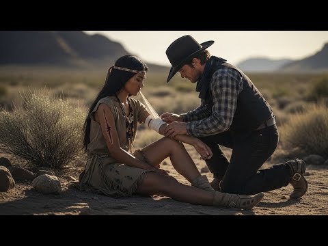 He Saved a Wounded Apache Woman… At Sunrise, 1,000 Apache Warriors Surrounded His Ranch