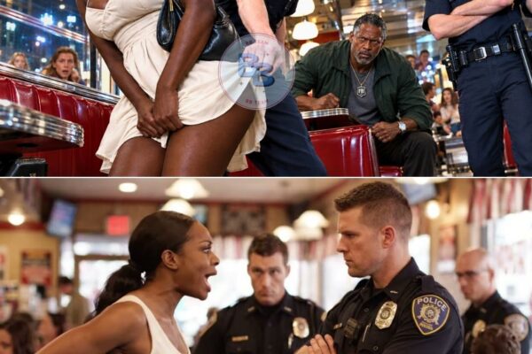 Young Cops Pulled Up a Black Girl’s Dress in a Diner—Unaware Her Ex-FBI Agent Dad Sat Behind Them