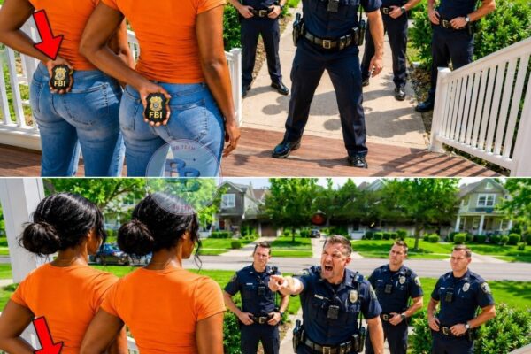 4 Cops Surrounded Black Twins Outside Their Own House—Then Both Pulled FBI Badges In Sync