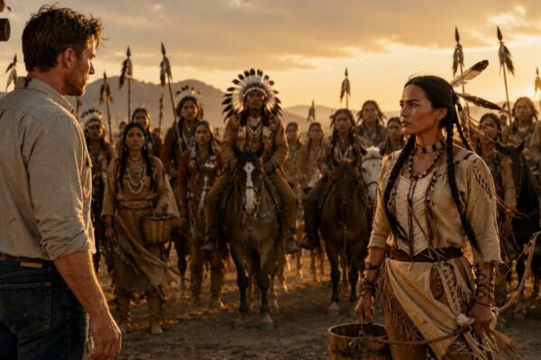 A Rancher Sheltered an Injured Apache Family… At Sunrise, 300 Warriors Stood Outside His Cabin 