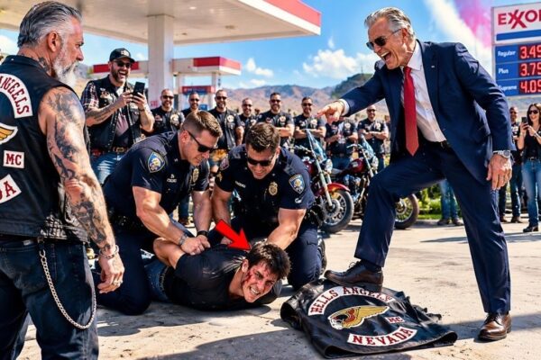 They used to mock his jacket—until members of the Hells Angels showed up and changed everything