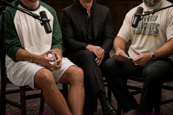 “Taylor’s a QUEEN!” Tom Cruise surprises Travis & Jason Kelce on New Heights