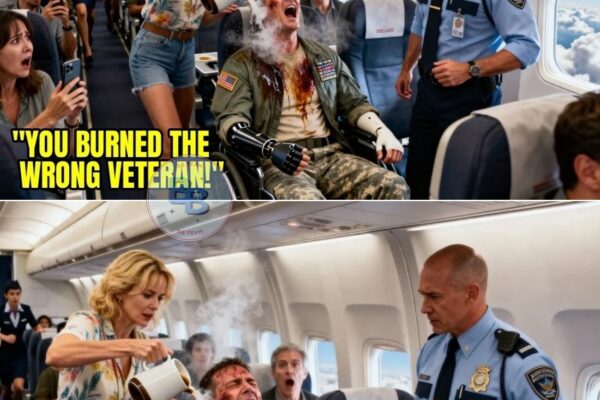 Karen Threw Hot Coffee on Disabled Veteran on Plane — Then, Unaware He’s Chief of Aviation Security