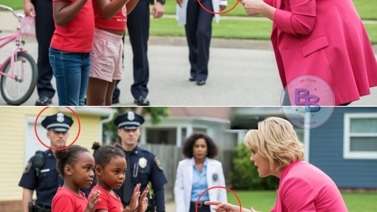 WHITE NEIGHBOR CALLS COPS ON BLACK TWIN GIRLS — SPEECHLESS WHEN HER MOM ARRIVES