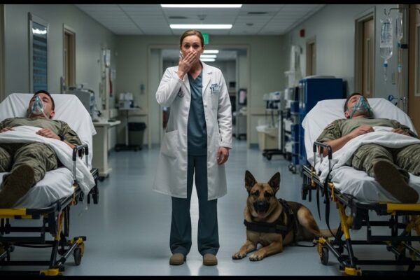 A Navy SEAL And His K9 Came In Critical — The ER Doctor Froze When She Recognized Them 