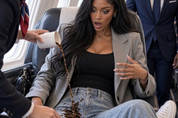Passenger Accidentally Spilled Coffee on a Black Girl in First Class — Moments Later, the Airline CEO Walked In and Changed Everything With One Revelation