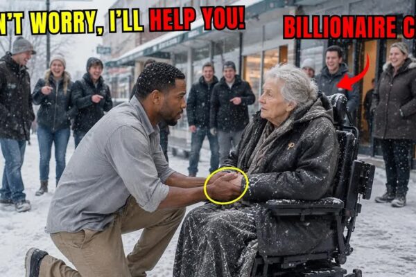 Poor Black Dad Talked to Old CEO in a Wheelchair Everyone Shunned — What She Did Next Stunned Hi