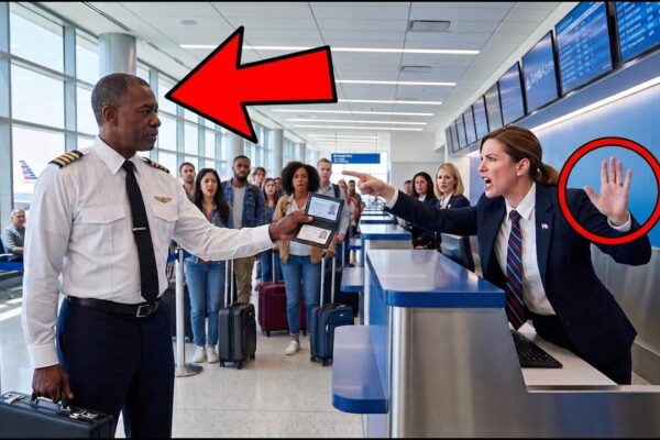Gate Agent Mocked a Black Pilot’s Uniform—Then the Captain Revealed His Real Rank!