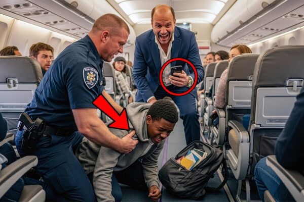 Passenger Laughs as Black Teen Is Restrained — Stops Smiling When CEO Father Appears