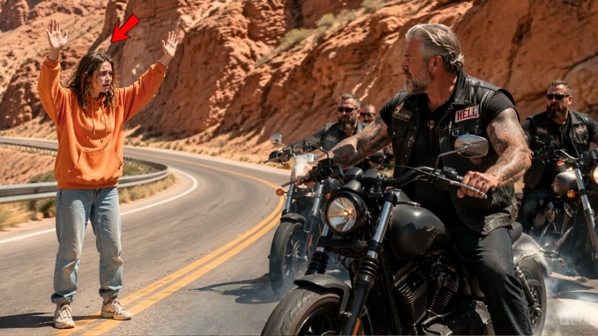 “Stop! It’s a Trap!” Homeless Girl Saved 22 Hells Angels From a Shocking Setup