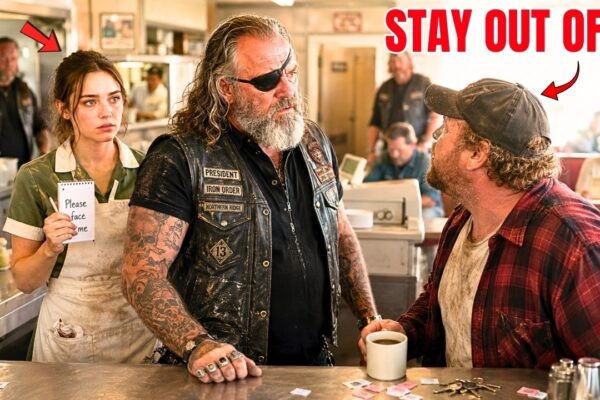 The Bikers Helped a Deaf Waitress Finish Her Shift — The Whole Diner Learned to Listen 
