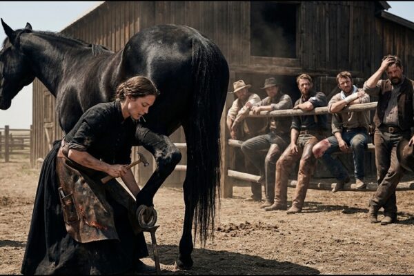 Every Man on the Ranch Had Tried to Shoe the Black Mare — A Widow Did It in Fifteen Minutes 