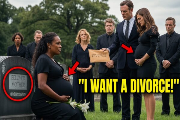He Divorced His Pregnant Wife at Her Mother’s Burial — Unaware She Just Inherited $500M