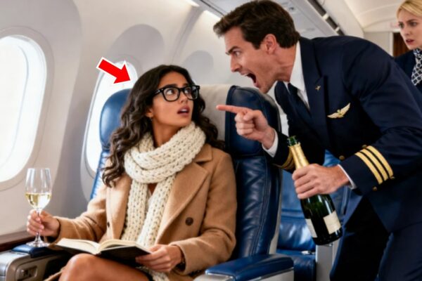 Black Woman Denied Champagne in First Class — Moments Later, They Discover She’s Their CEO