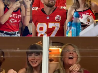 “THAT’S MY HUSBAND!” TAYLOR SWIFT POINTS TO WEDDING RING IN ECSTATIC SUITE CELEBRATION! What shocked fans after Travis Kelce’s wild touchdown? Read the full story!
