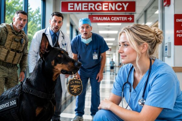 Security Chief Mocks Quiet Nurse—Then Her ATF Past and K9 Stop a Hospital Bombing