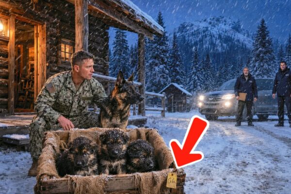 A Navy SEAL Saved 3 Frozen Puppies—Then Two “Rescuers” Came to Take Them Back