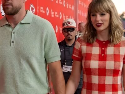 “NEWLYWED BLISS!” TAYLOR SWIFT AND TRAVIS KELCE STUN ARROWHEAD EXITING HAND-IN-HAND AFTER DOMINANT WIN! That heartwarming gesture captivated cheering fans?