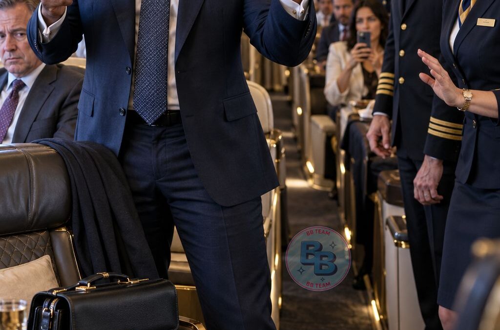Black CEO Forced Out of His VIP Seat — Flight Crew Panics When He Calls the Airline CEO on the Spot
