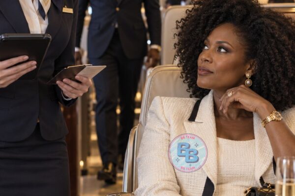 Crew Ridiculed Her Natural Hair in First Class — Then Her Husband Appeared Wearing the Airline’s Official Crest