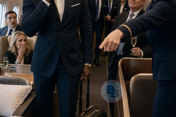 Flight Attendant Orders Black Billionaire to Surrender Her Seat — One Discreet Phone Call Changes the Entire Flight