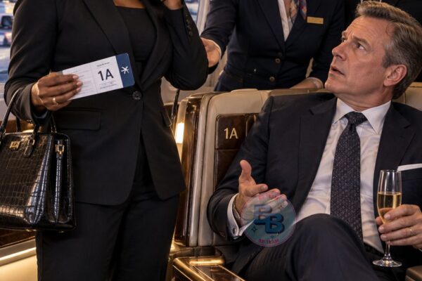 Black CEO’s First-Class Seat Taken by a Wealthy White Passenger — Minutes Later, the Entire Flight Is Grounded