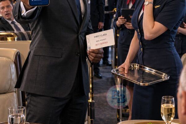 Black CEO Refused a First-Class Meal — After Landing, He Dismisses the Entire Flight Crew!