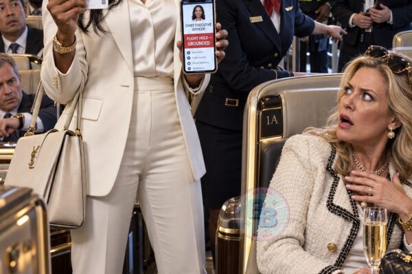 White Passenger Takes a Black Woman CEO’s Seat — Seconds Later, the Entire Flight Is Grounded