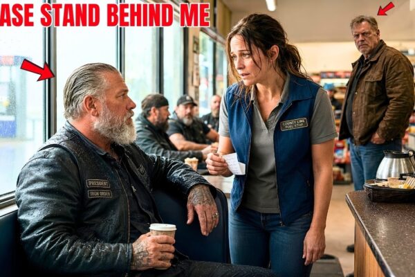 “Can You Stand Behind Me Today?” a Scared Young Woman Asked — Hells Angels Took the Last Row